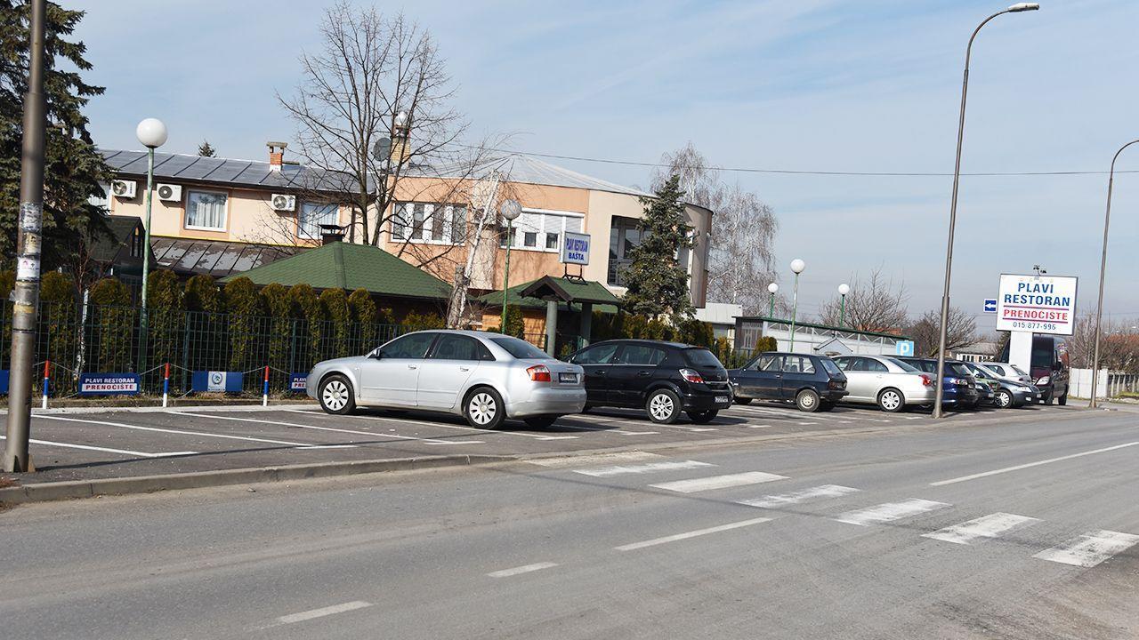 Hotel MK, Plavi restoran, Loznica Esterno foto