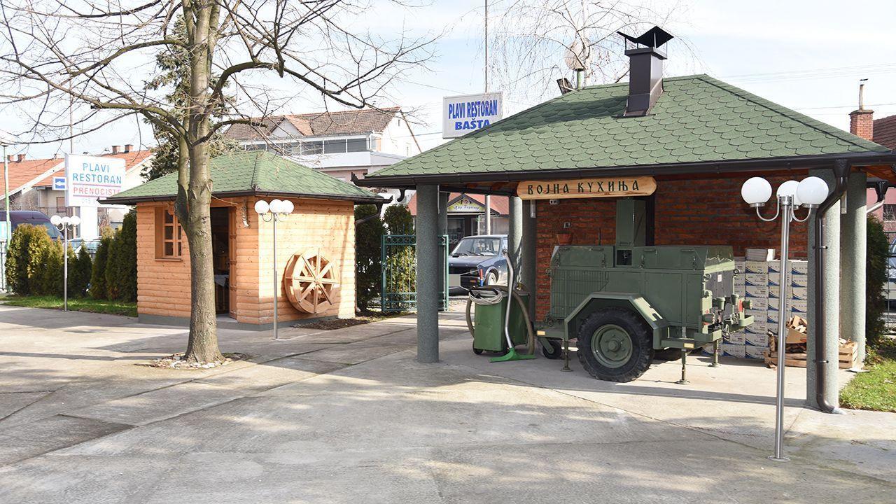 Hotel MK, Plavi restoran, Loznica Esterno foto